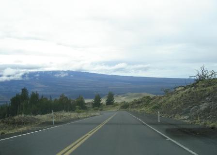 Drive to Mauna Kea Telescope Visitor Center