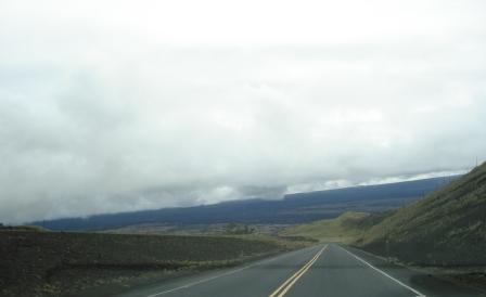 Drive to Mauna Kea Telescope Visitor Center